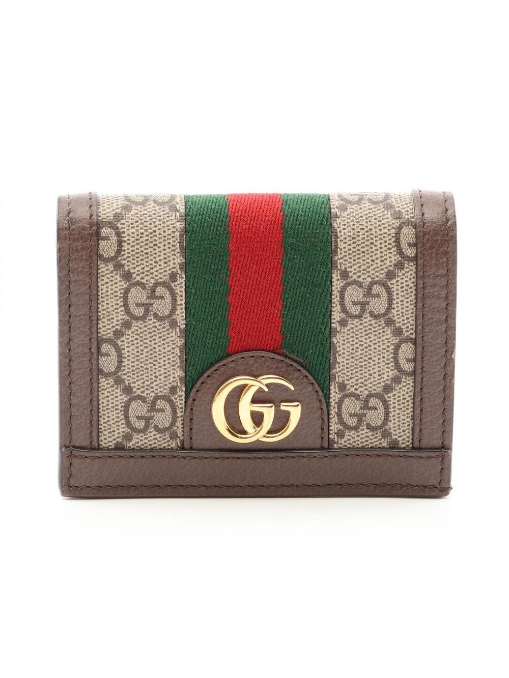 Gucci Ophidia Gg Supreme Bi-Fold #308080G34B